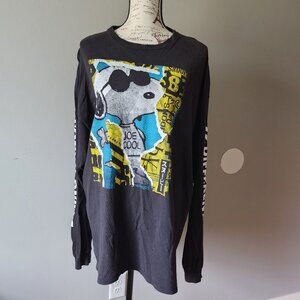 GUC, Men's, Peanuts, Snoopy as Joe Cool, Long-Sleeved Shirt